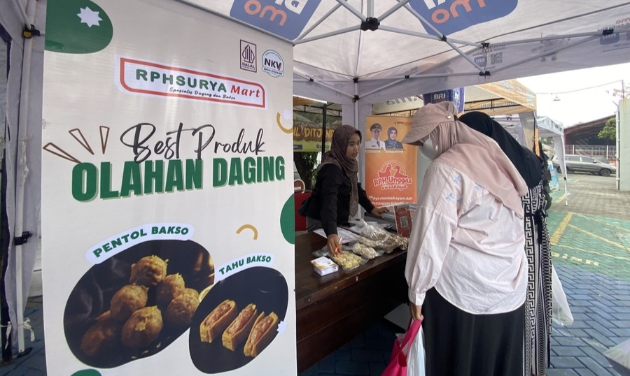 RPH Surabaya Hadir di Gerakan Pangan Murah Hari Bakti Pemasyarakatan