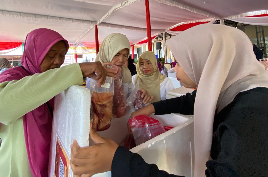Jelang Idul Fitri, RPH Surabaya Hadir di Pasar Murah Ramadan Serentak