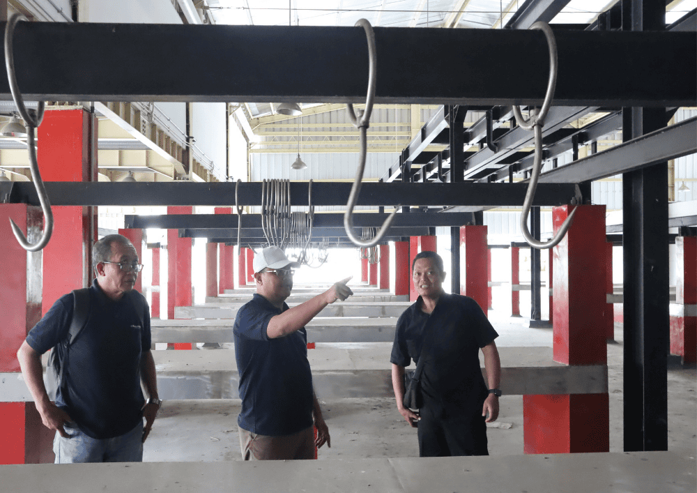 Jelang Operasional Penuh, Dirut RPH Surabaya Cek Fasilitas RPH Tambak Osowilangon