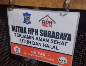 279 Papan Mitra RPH Surabaya Tersebar di 26 Pasar Tradisional Surabaya