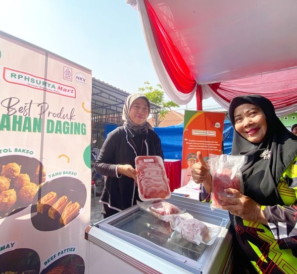RPH Surabaya Hadir di GPM Wonokromo, Daging Berkualitas Diskon 5 Persen Diserbu Pengunjung